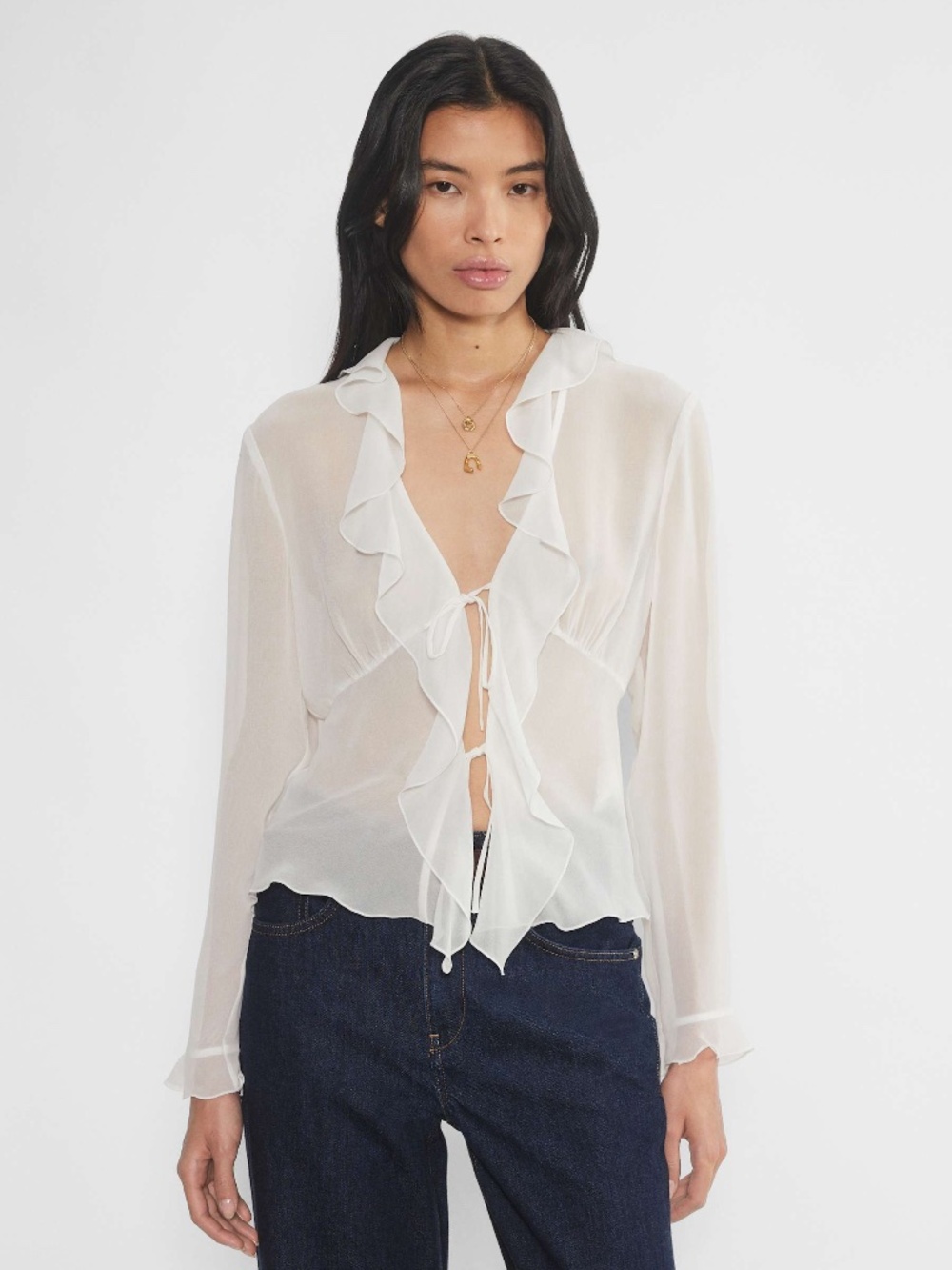 Aritzia Frenchy Blouse